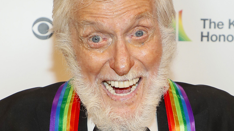 Dick Van Dyke grinning at the camera