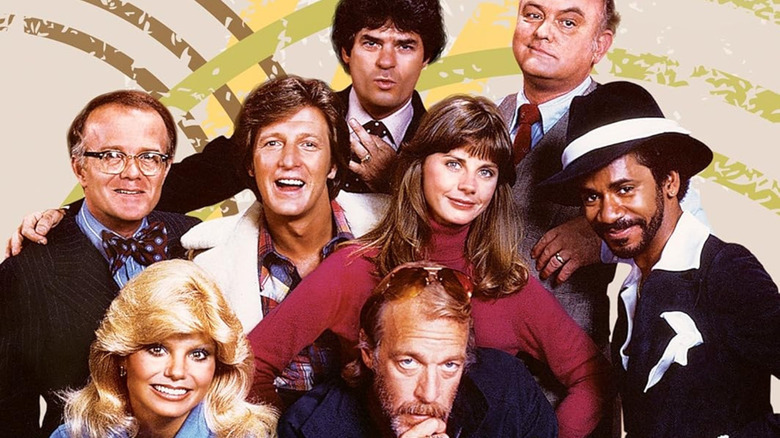 Cast of WKRP in Cincinnati on DVD cover