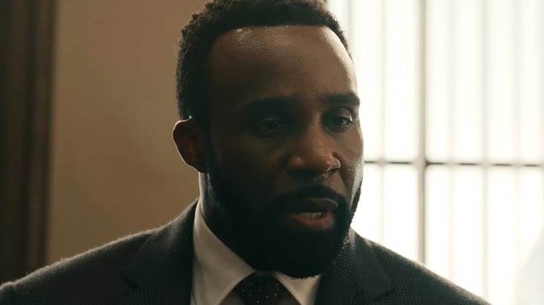 Bill Metzger wearing a suit in Spider-Man: Brand New Day