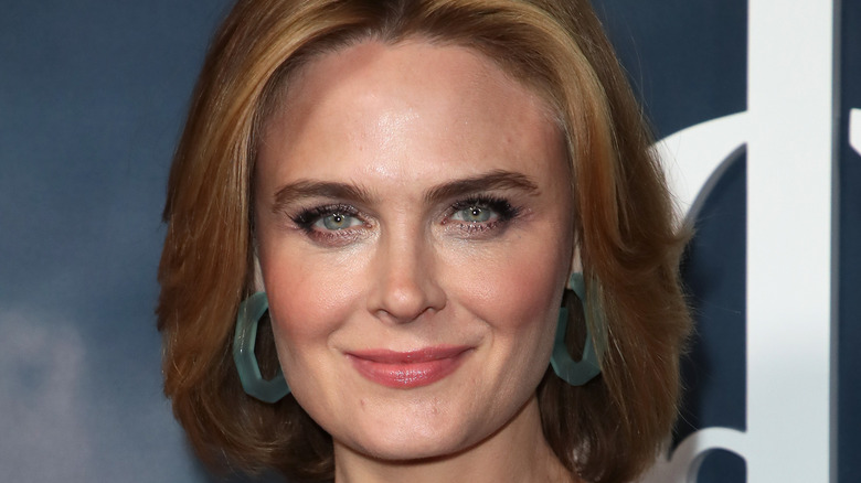 Emily Deschanel smiling