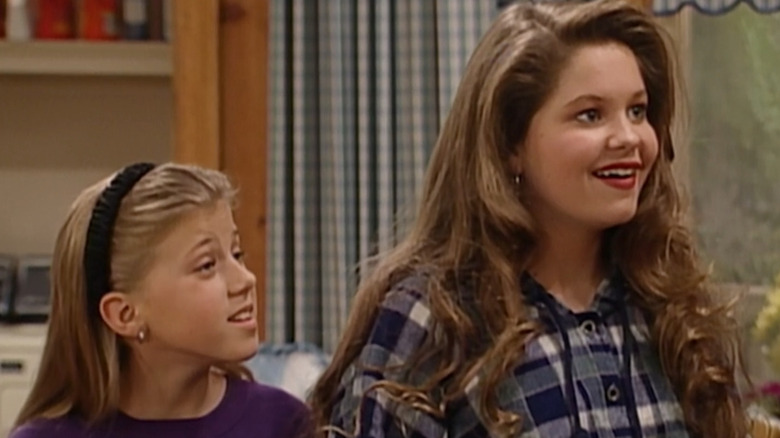 Stephanie and D.J. on Full House