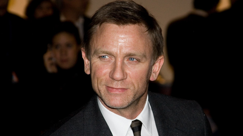 Daniel Craig smiles