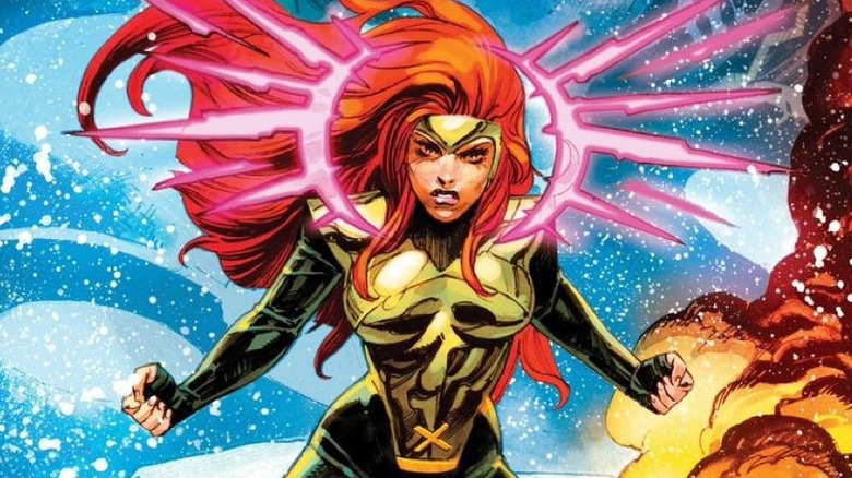 Jean Grey using her powers in AXE: X-Men
