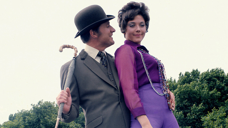 Patrick Macnee with Linda Thorson