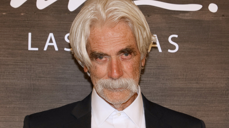 Sam Elliott smiling