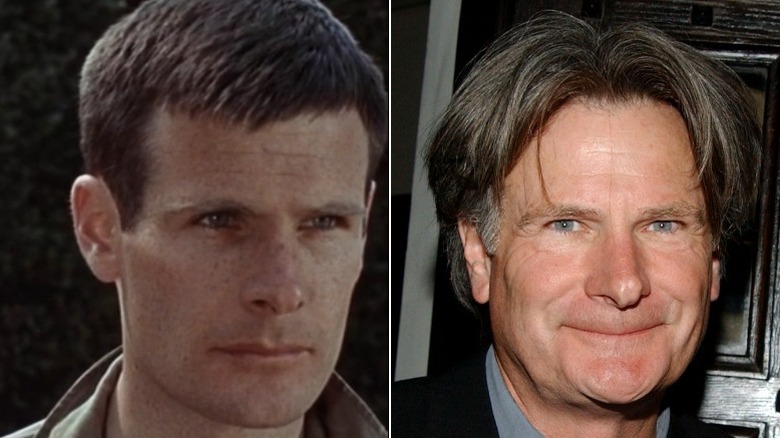 Lever serious, Cooper smiling