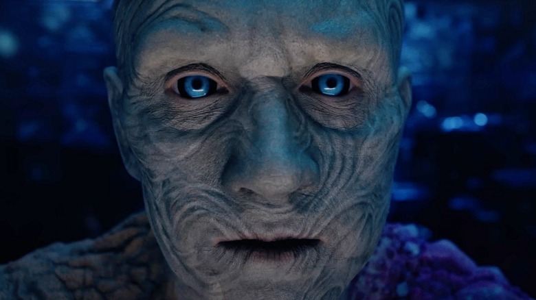 Metamorpho's face in "Superman" (2025)