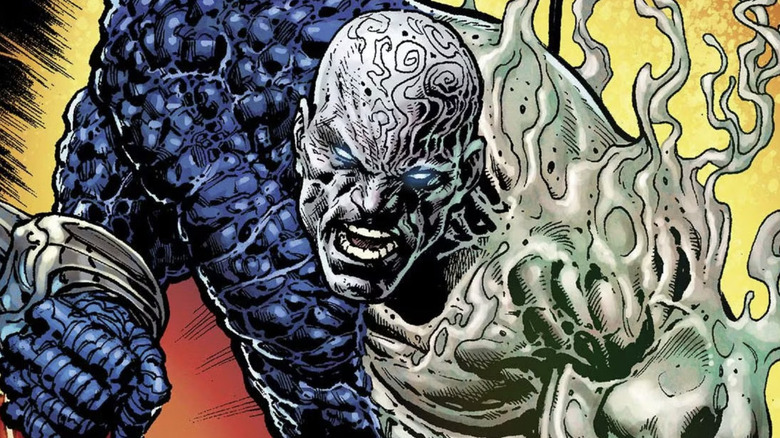 Metamorpho in the middle of changing form