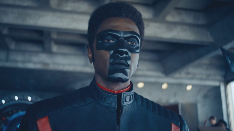 Mister Terrific looking apprehensive in 