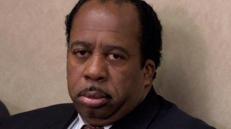 Stanley Hudson staring