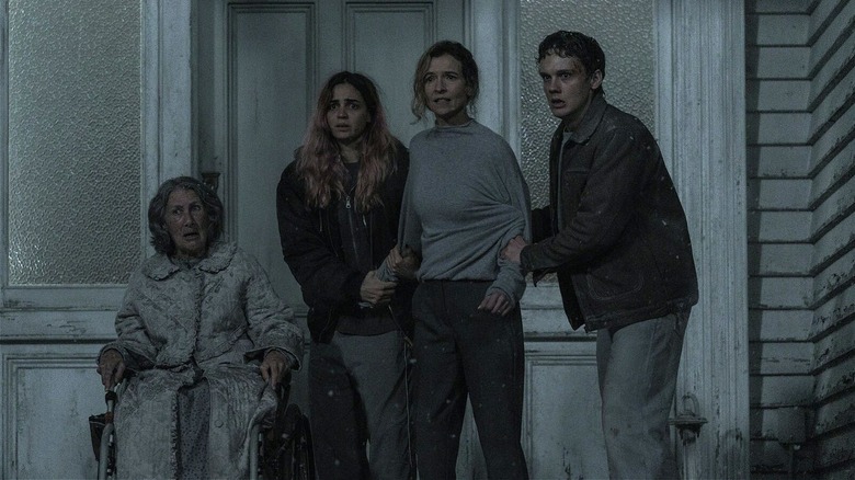 Polly, Alice, Susan, and Joseph looking scared in 