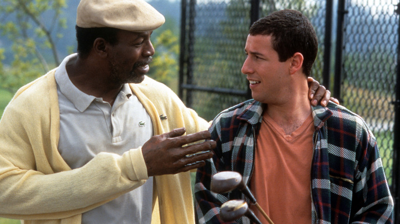 Chubbs talking to Happy in Happy Gilmore (1996)