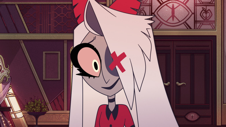 Vaggie smiling in 