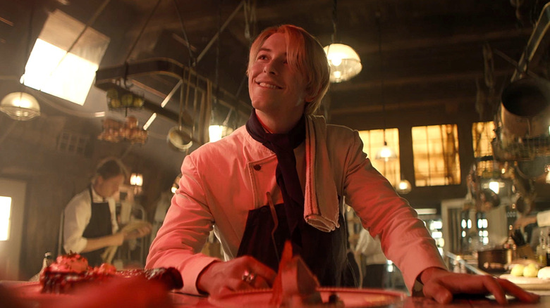 Sanji smiling in One Piece