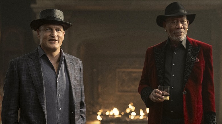 Merrit and Thadeus in "Now You See Me, Now You Don't" (2025)
