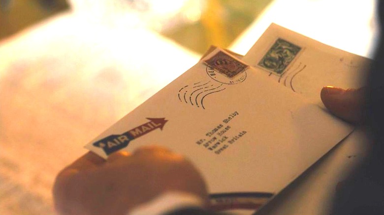 A Black Hand letter in Peaky Blinders