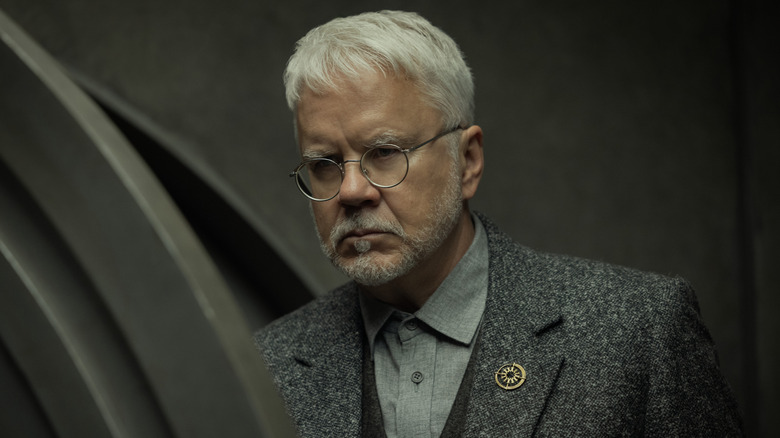 Bernard frowning in 