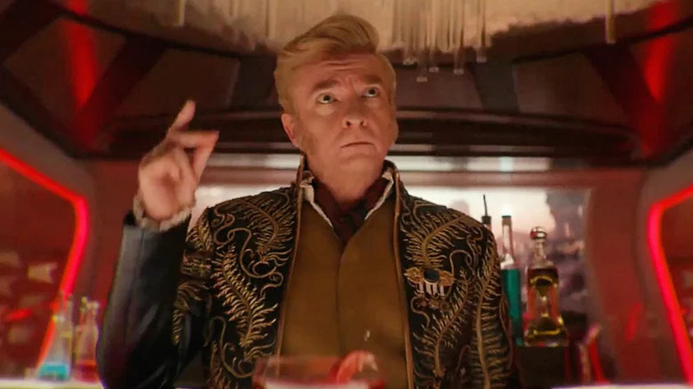 Trelane snapping his fingers on Star Trek: Strange New Worlds