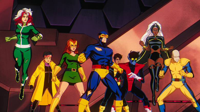 The X-Men stand ready to fight in X-Men '97 (2024)
