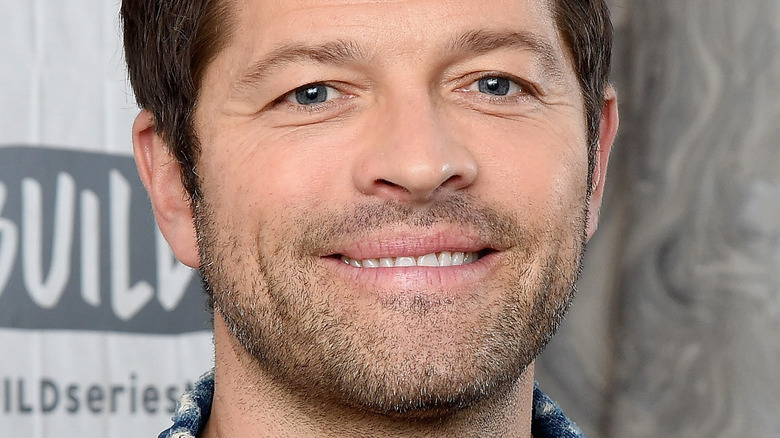 Misha Collins smiling