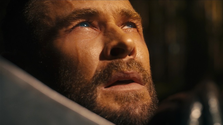 Thor looks skyward in 