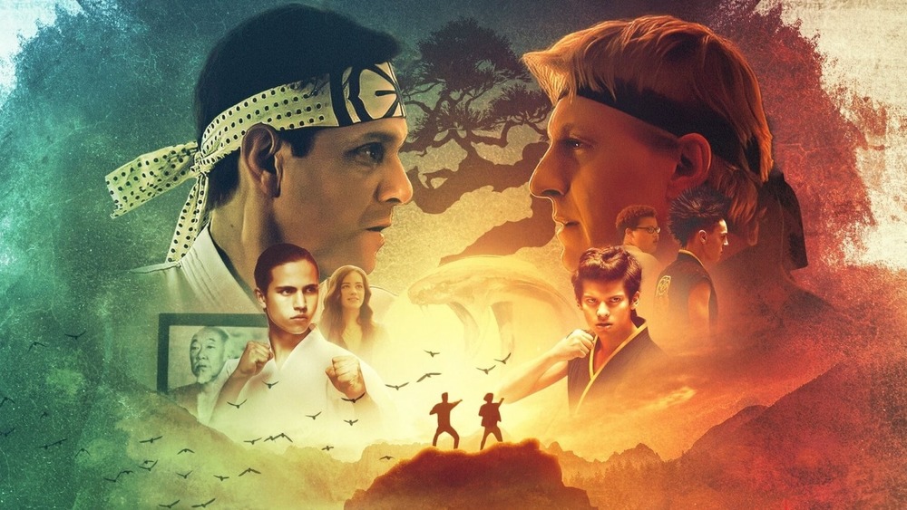 Daniel LaRusso Johnny Lawrence Cobra Kai poster