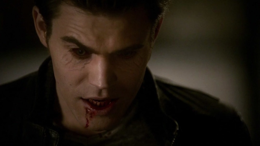 Stefan after drinking blood