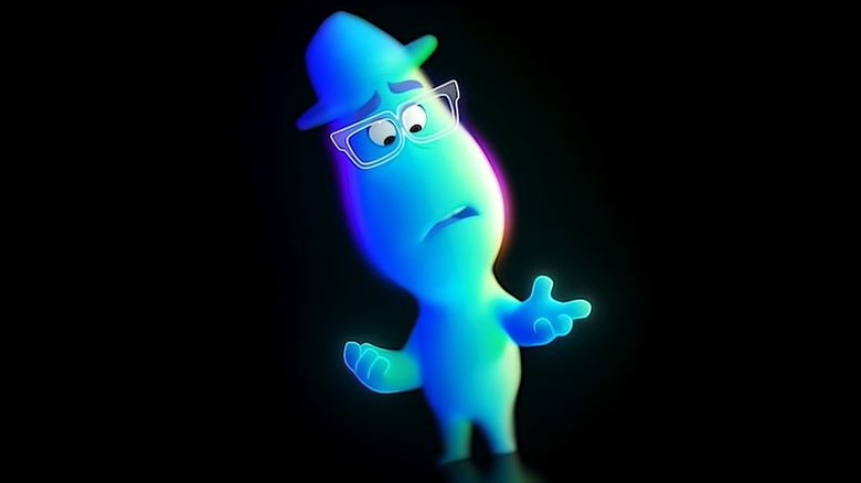 Joe Gardner as a soul