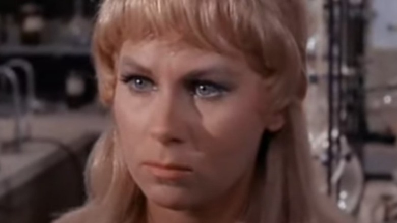 Grace Lee Whitney staring