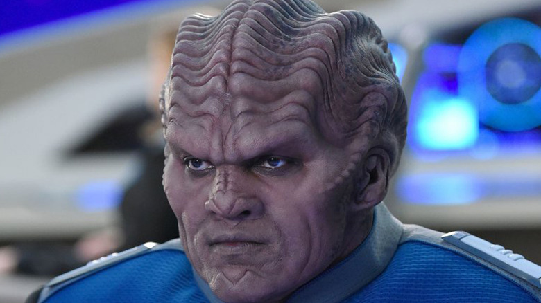 Lt. Commander Bortus on 'The Orville'