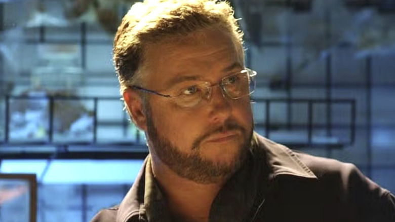 Gil Grissom in the lab on CSI