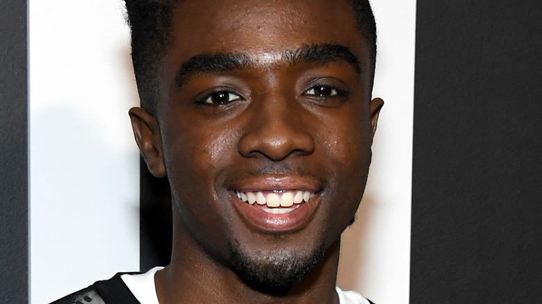 Caleb McLaughlin smiling