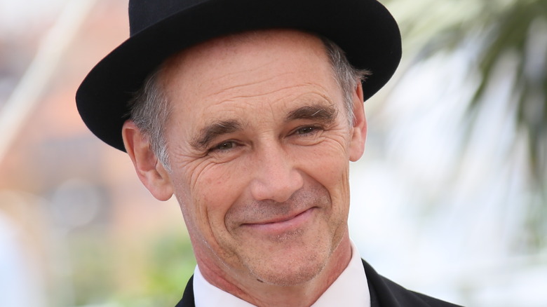 Mark Rylance smiling