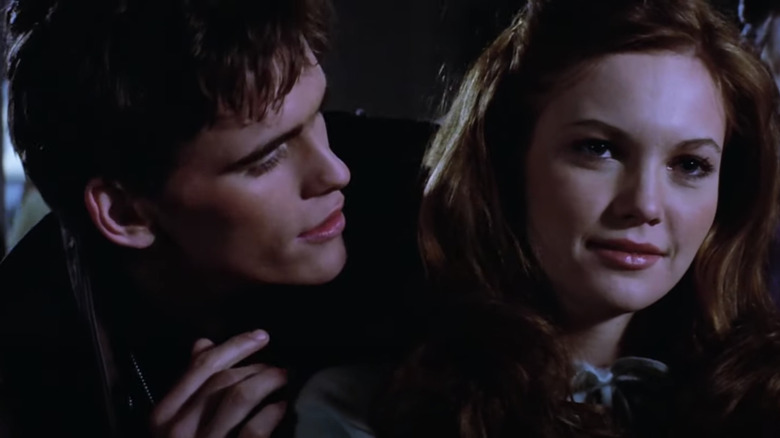 Diane Lane and Matt Dillon in The Outsiders