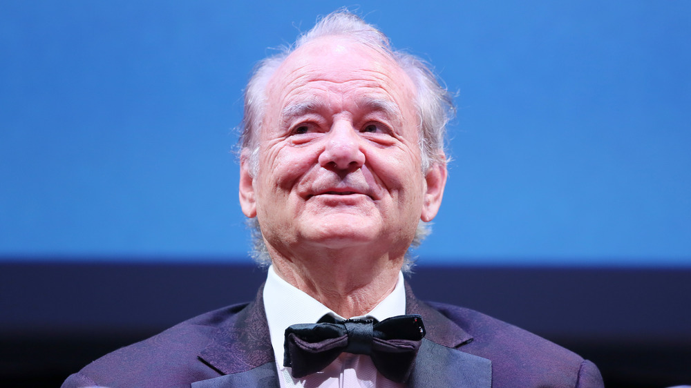 Bill Murray talking