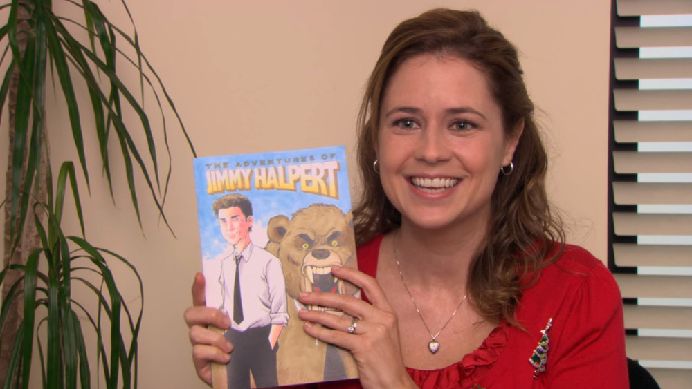 Jenna Fischer as Pam Beesly on The Office