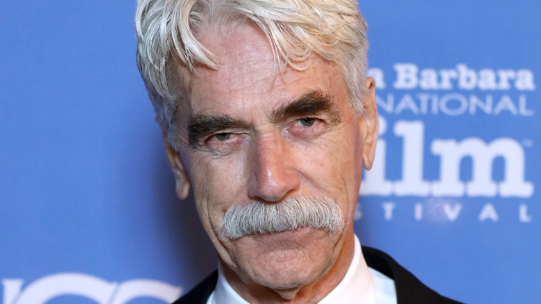 Sam Elliott at a film festival presser