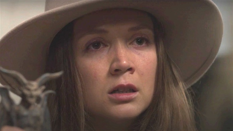 Billie Lourd as Liv Whitley in "Ba'al" episode of American Horror Stories