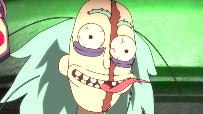 Alternate Rick with forked tongue
