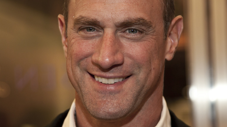 Christopher Meloni smiling