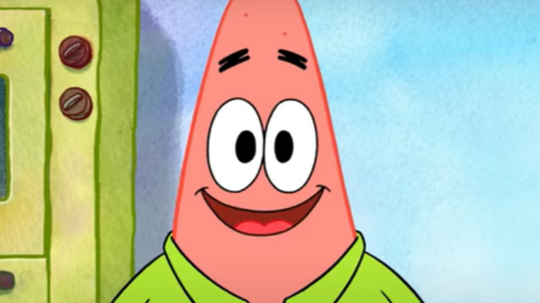 Patrick Star smiling