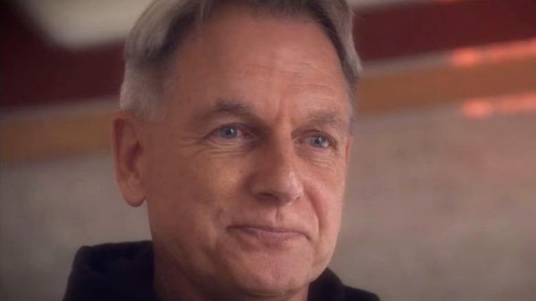 Leroy Jethro Gibbs smiles