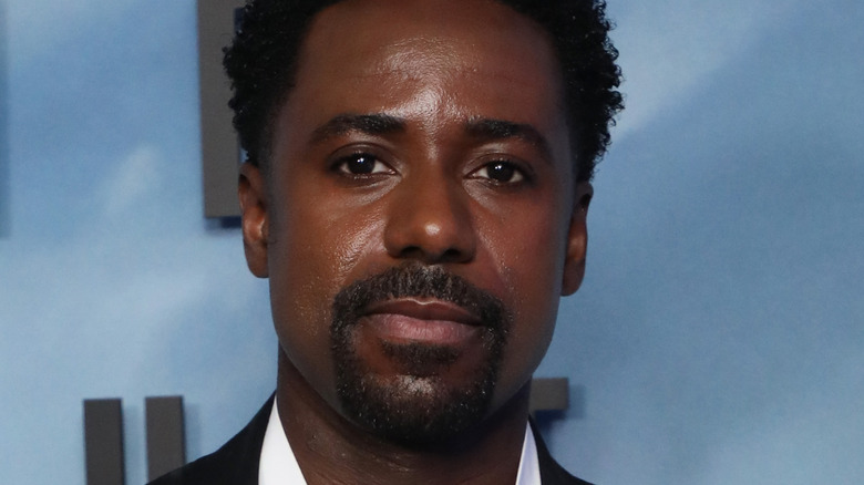Gary Carr attending premiere