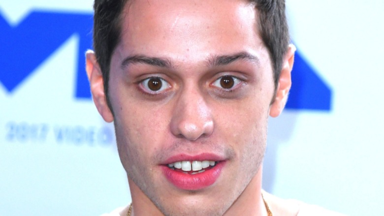 Pete Davidson looks surprised