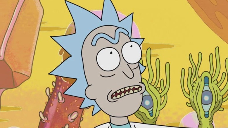 Rick Sanchez on alien planet