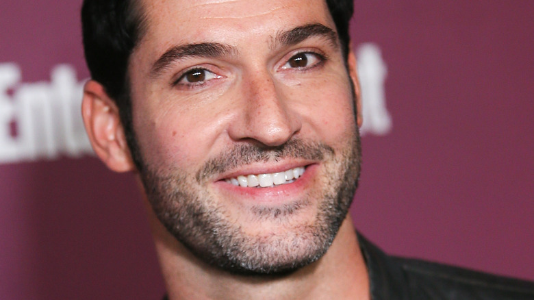 Tom Ellis smiling