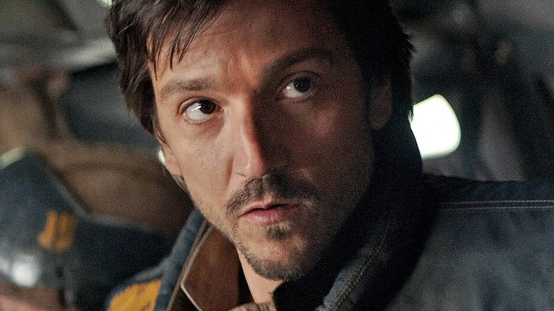 Cassian Andor looking left