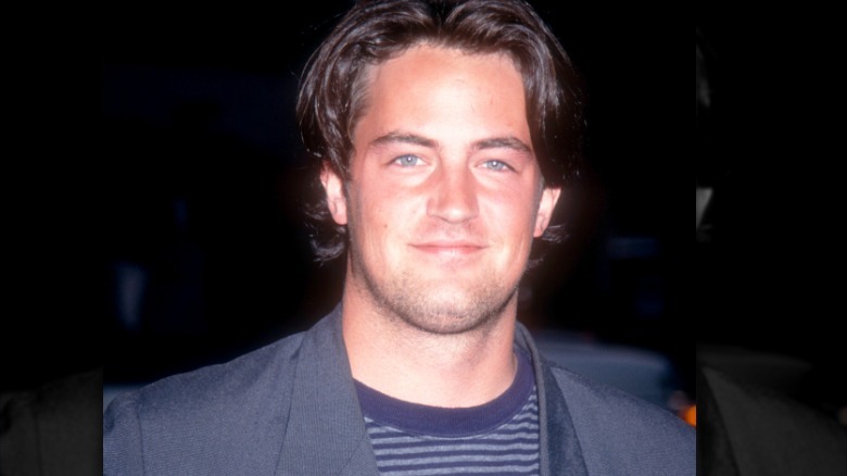 Matthew Perry smiling for a portrait circa 1992 in Los Angeles, California