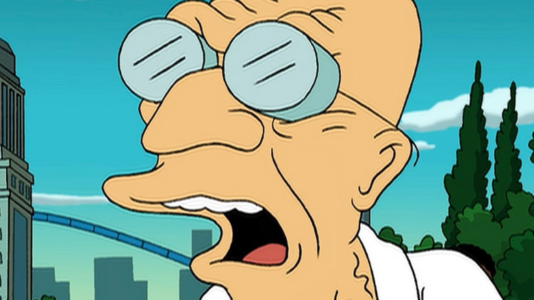 Farnsworth yelling