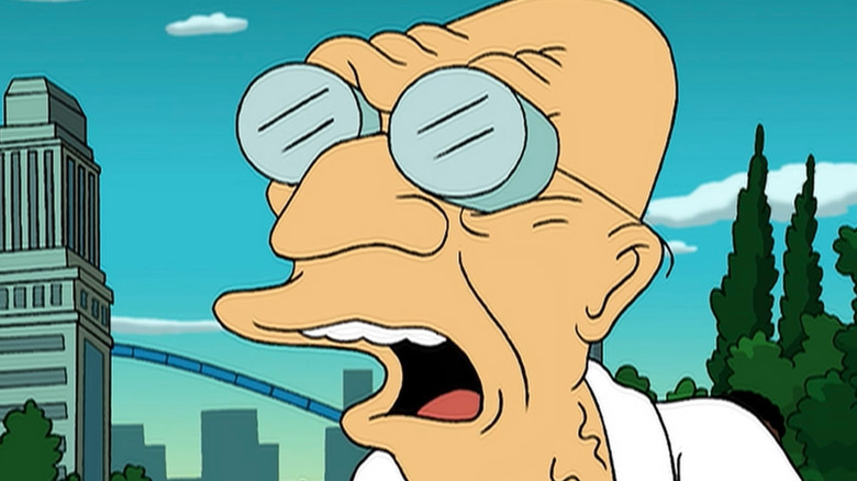 Farnsworth yelling